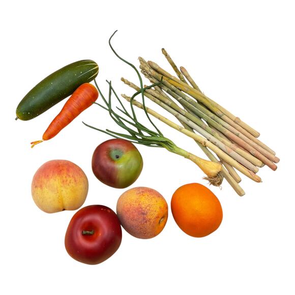 Realistic Artificial Fruit & Vegetable Lot - Faux Produce Decor - Picture 3 of 3